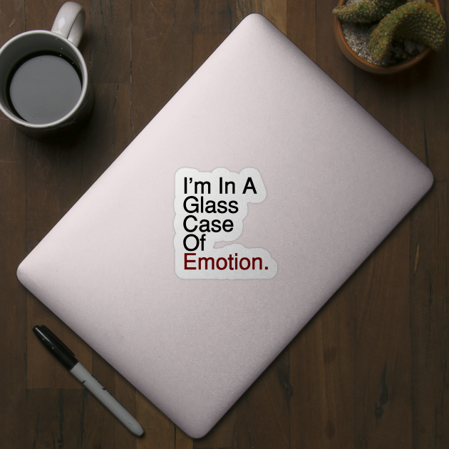Glass Case of Emotion by fiddleandtwitch